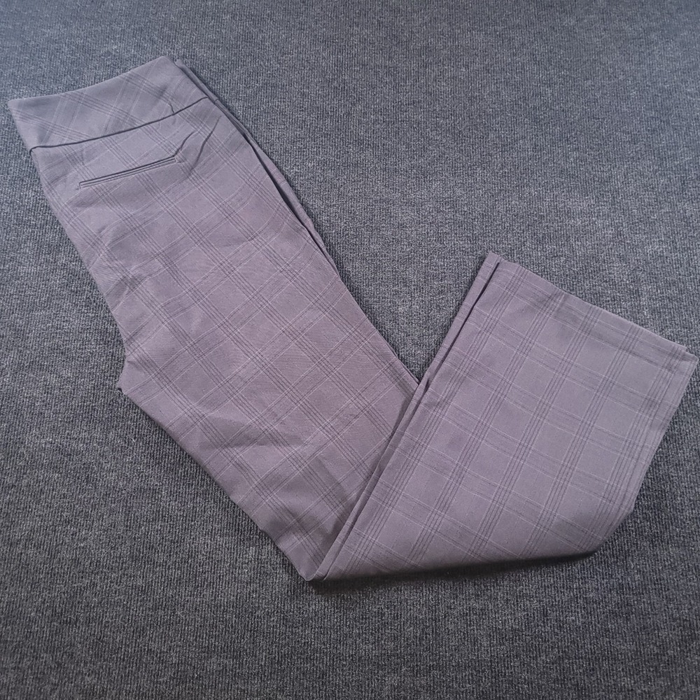 Torrid Womens 16R Grey Plaid Classic Millennium Stretch‎ Trouser Pants